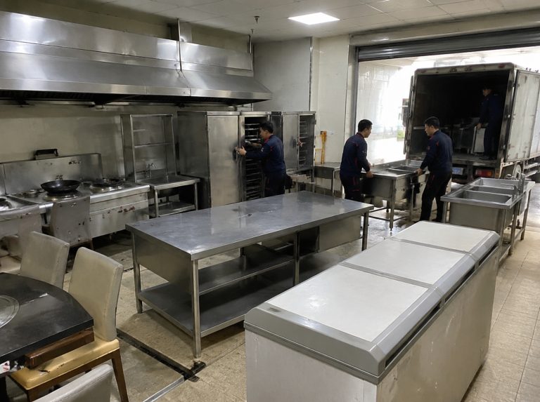 蓬安县酒店宾馆厨房设备整体回收